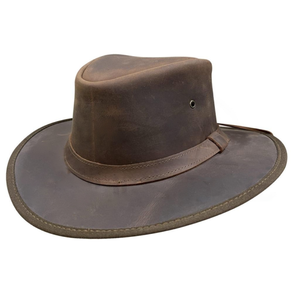 Australian Crazy Cow Leather Cowboy Hat